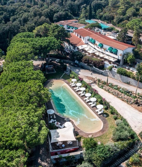 Bird's eye view, Pool view