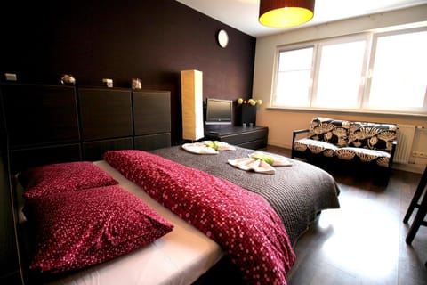 Bed, Living room, Photo of the whole room, Seating area, Bedroom, internet