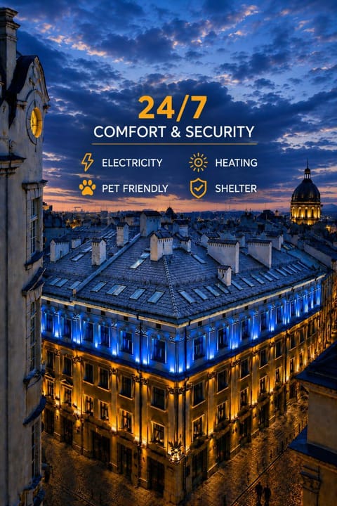 Facade/entrance, Night, Text overlay, Landmark view, Location