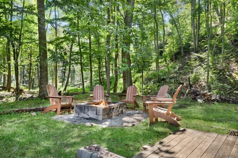 Spring, Day, Garden, Garden view