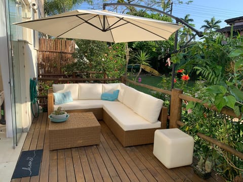 Balcony/Terrace, Seating area, Garden view