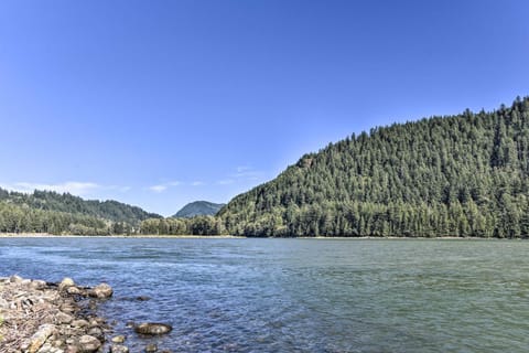 Rustic Cougar Cabin with Wood-Burning Fire Pit! Cabin in Washington