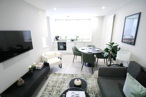 Kitchen or kitchenette, Living room, kitchen