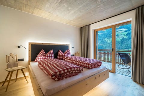 Property building, Living room, Bedroom