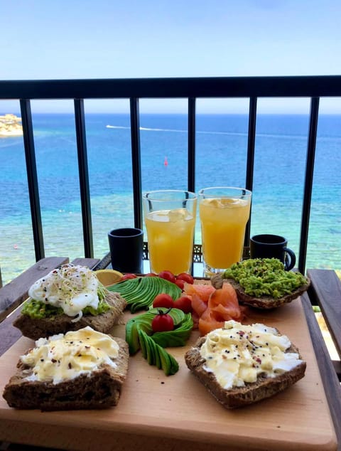 Balcony/Terrace, Sea view, Breakfast