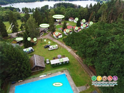 Bird's eye view, Lake view, Swimming pool