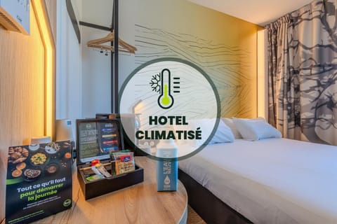 Property building, air conditioner, air conditioner