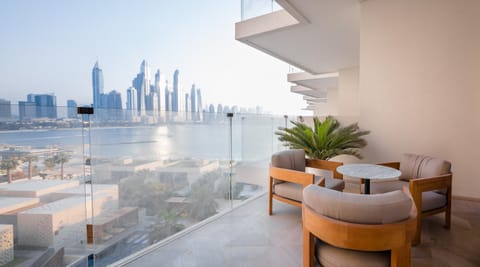 View (from property/room), Balcony/Terrace, Sea view, Swimming pool