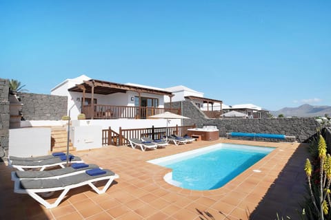 Property building, Living room, Swimming pool
