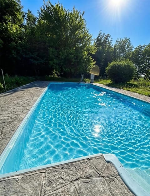 Summer, Pool view, Swimming pool