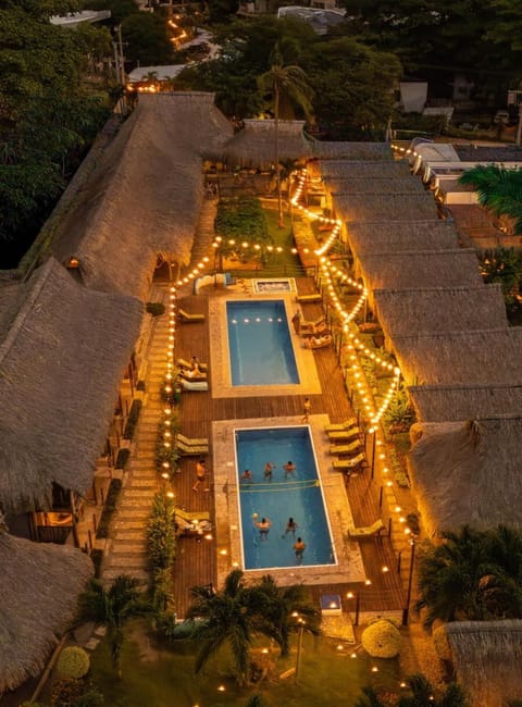 Bird's eye view, Swimming pool