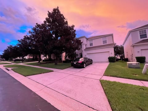 Property building, Sunset
