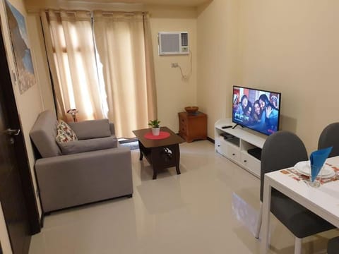 Living room, air conditioner