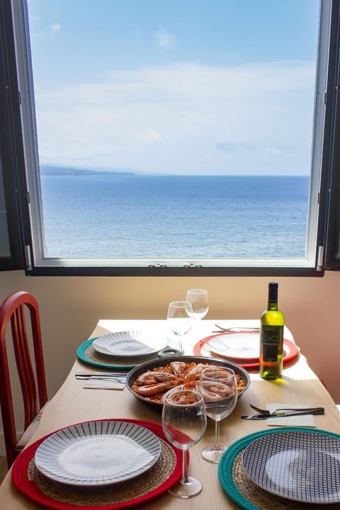 Dining area, Sea view