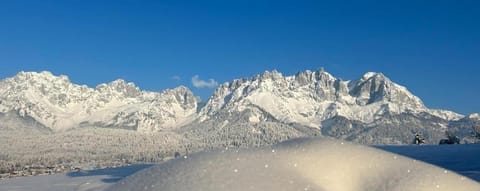 Day, Natural landscape, Winter, Mountain view
