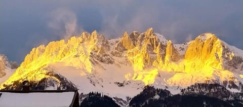 Natural landscape, Winter, Mountain view