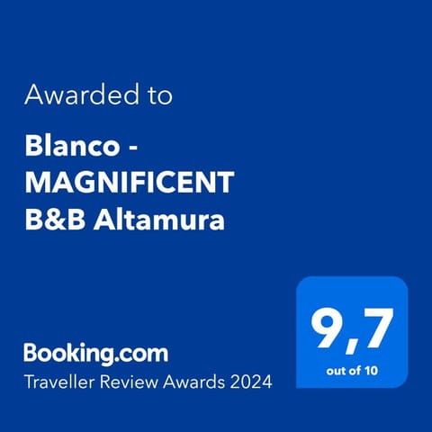 Blanco - MAGNIFICENT B&B Altamura Bed and Breakfast in Altamura