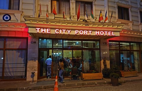 Facade/entrance, People