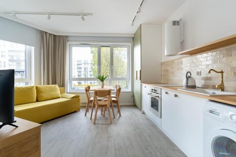 Kitchen or kitchenette, Living room