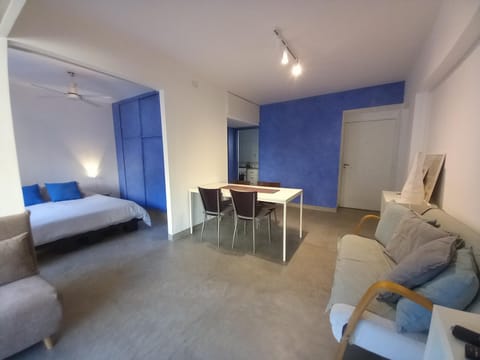 Bed, TV and multimedia, Living room, Seating area, Dining area, Bedroom, hair dresser