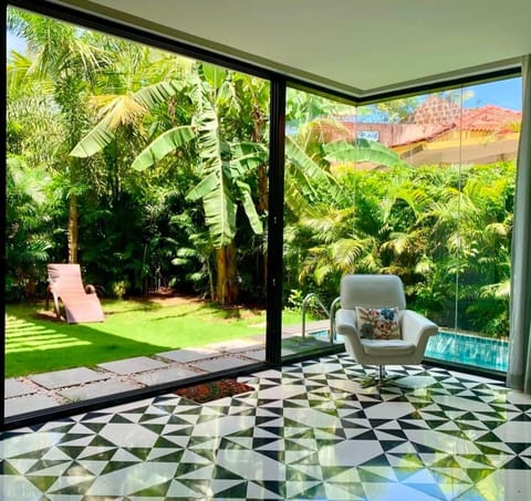 Day, Garden, View (from property/room), Living room, Seating area, Garden view