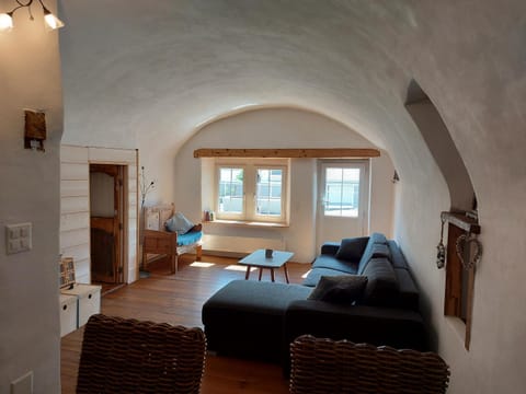 Appartement vouté en Gruyère dans l'Intyamon Apartment in Fribourg, Switzerland