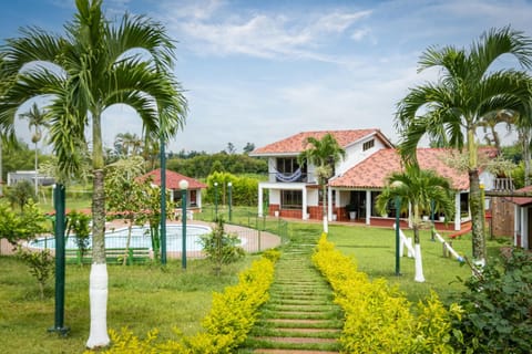 Property building, Natural landscape, Garden, Garden, Garden view, Pool view, Swimming pool