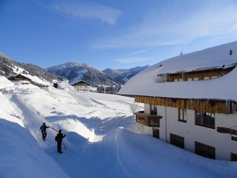 Winter, Skiing, Mountain view