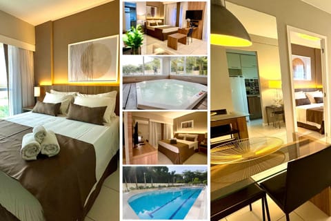 Bed, Hot Tub, Kitchen or kitchenette, Living room, Photo of the whole room, Bedroom, Swimming pool, kitchen, Internal: Not applicable to any particular room