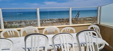 Natural landscape, View (from property/room), Balcony/Terrace, Beach, Sea view