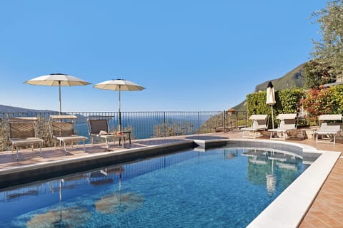 Property building, Living room, Swimming pool
