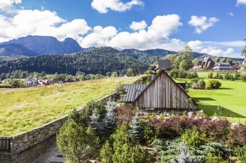 Property building, Natural landscape, Mountain view