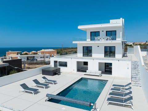 Property building, View (from property/room), Pool view, Sea view, Swimming pool