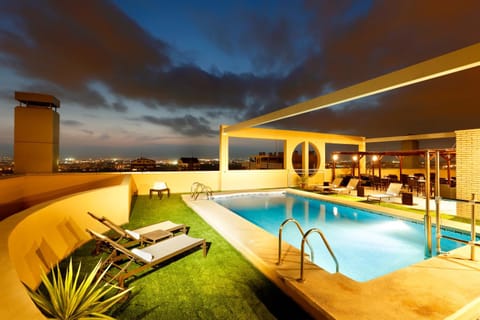 Pool view, Swimming pool