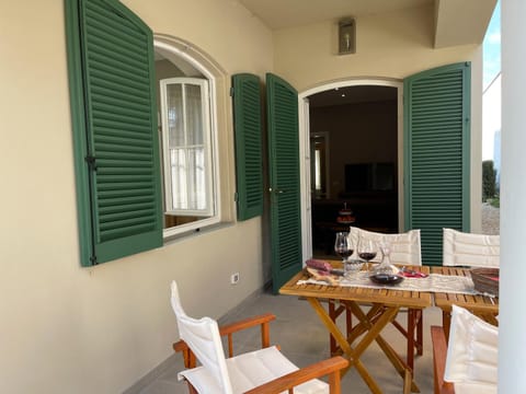 Property building, Patio