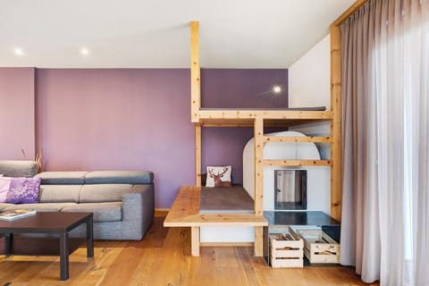 Property building, Living room, Bedroom