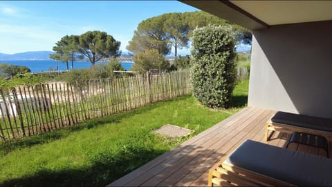 Patio, Garden view, Sea view
