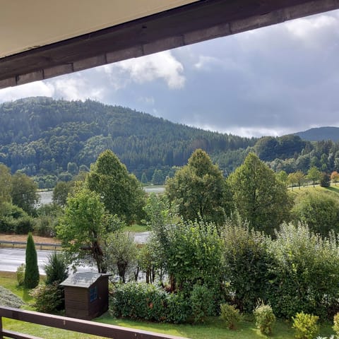 Natural landscape, Lake view, Mountain view