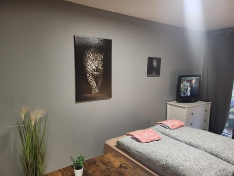 Bed, TV and multimedia, Bedroom