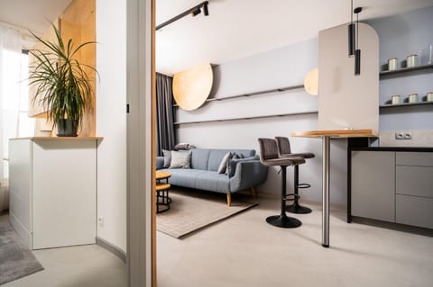 Kitchen or kitchenette, Living room