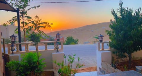 Natural landscape, Garden, View (from property/room), Mountain view, Sunset