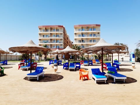 Property building, Beach, sunbed