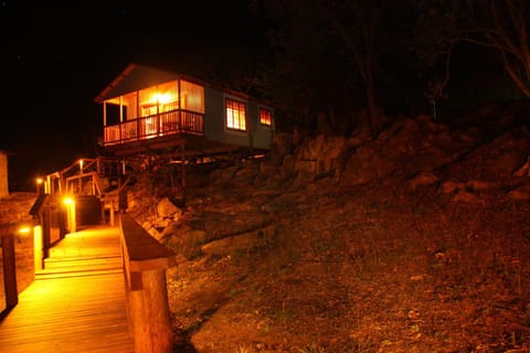Property building, Night