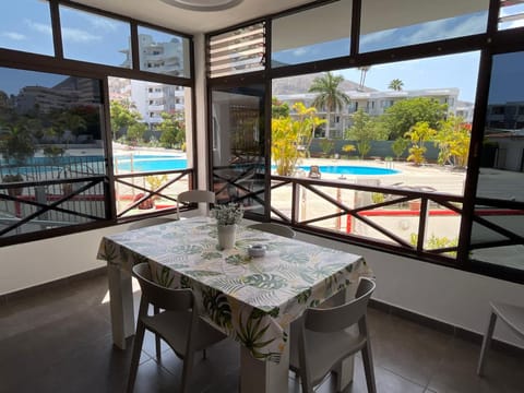 View (from property/room), Balcony/Terrace, Swimming pool