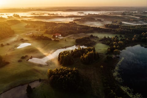Nearby landmark, Day, Natural landscape, Bird's eye view, Lake view, River view, Sunrise, Sunset