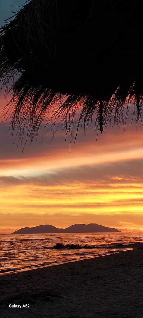 Beach, Sea view, Sunrise