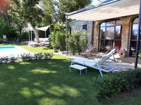 Patio, Garden, Garden, Solarium, Steam room, Kitchen or kitchenette, Garden view, Pool view, Swimming pool, sunbed, kitchen