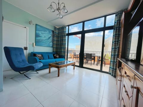 Duplex Penthouse With Terrace In Balluta Bay - Sleeps 6 Apartment in Sliema