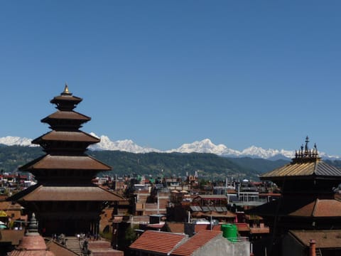 Nearby landmark, Day, City view, Mountain view