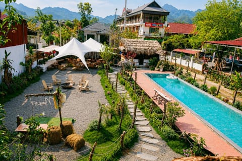 Natural landscape, Pool view